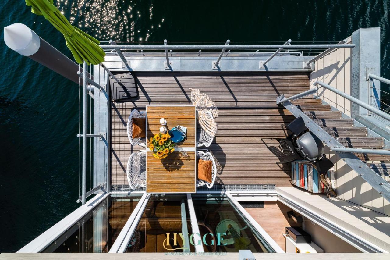 Hotel Schwimmendes Haus Hygge Olpenitz Esterno foto