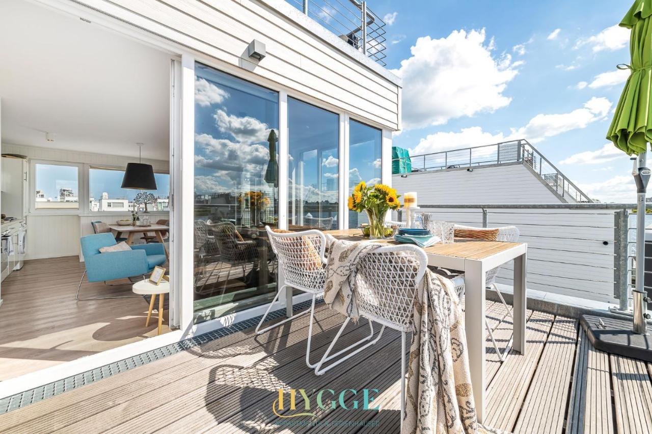 Hotel Schwimmendes Haus Hygge Olpenitz Esterno foto