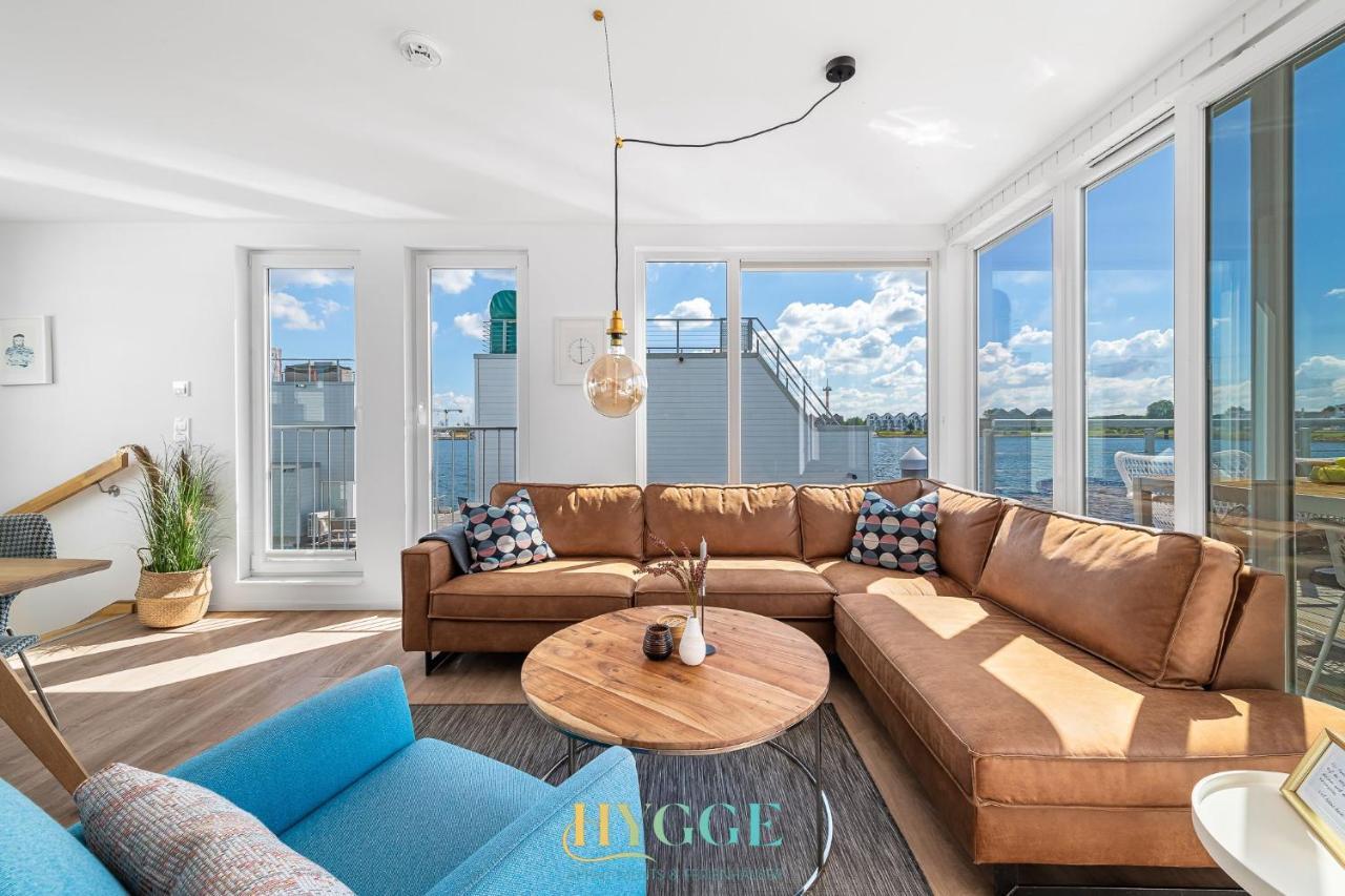 Hotel Schwimmendes Haus Hygge Olpenitz Esterno foto