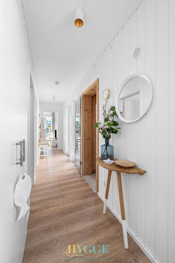 Hotel Schwimmendes Haus Hygge Olpenitz Esterno foto