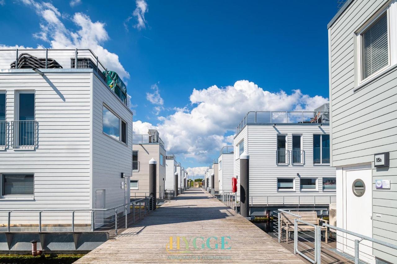 Hotel Schwimmendes Haus Hygge Olpenitz Esterno foto