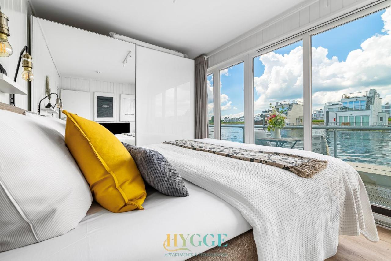 Hotel Schwimmendes Haus Hygge Olpenitz Esterno foto
