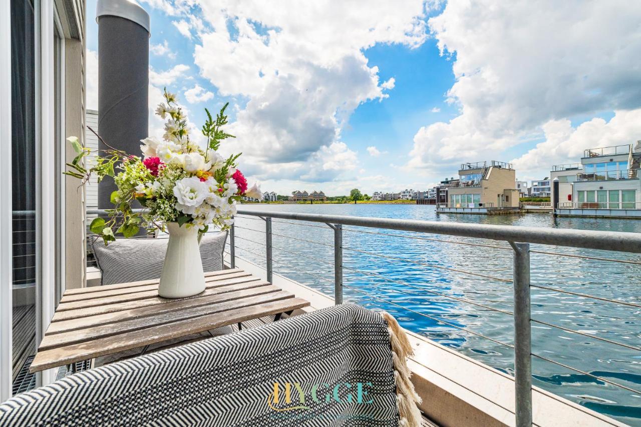 Hotel Schwimmendes Haus Hygge Olpenitz Esterno foto